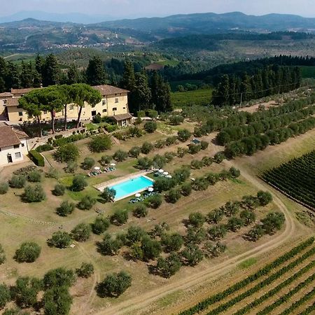 モンテスペルトリ Fattoria Poggio Capponiヴィラ エクステリア 写真