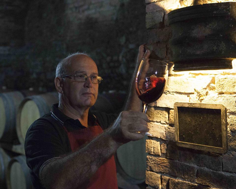 モンテスペルトリ Fattoria Poggio Capponiヴィラ エクステリア 写真